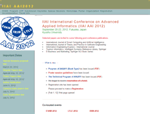 Tablet Screenshot of aai2012.iaiai.org